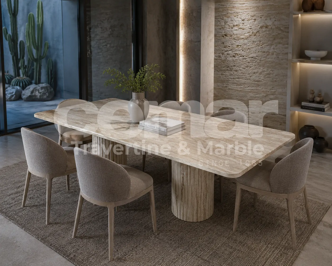 Mesa Dori Travertino
