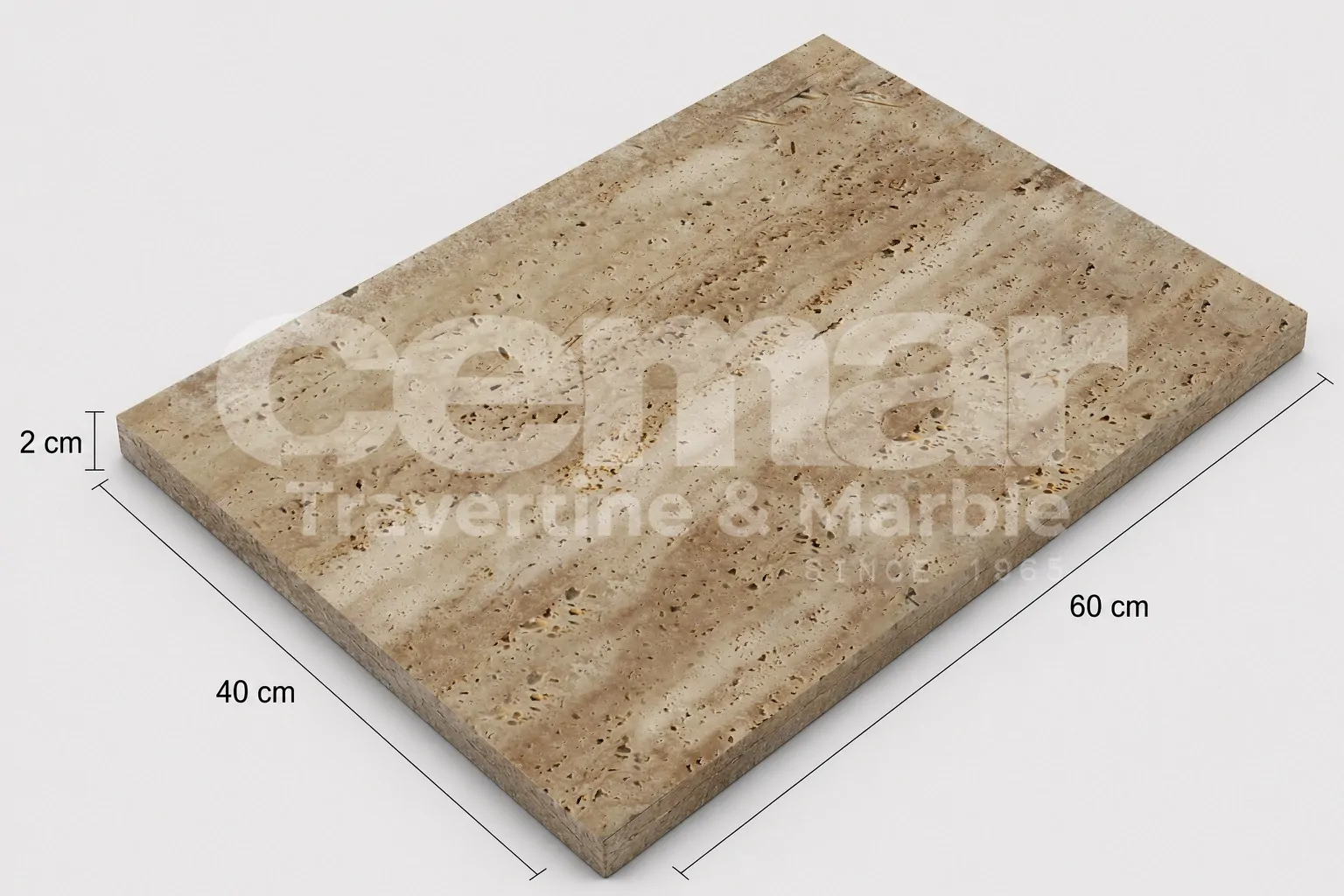 Comm Mix Vein Cut Travertine TIle