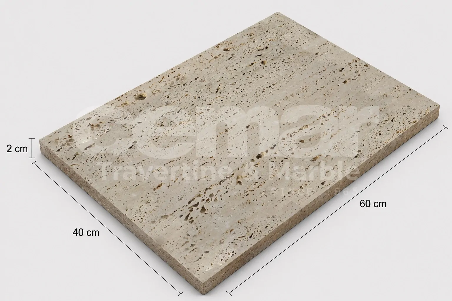 Comm Light Vein Cut Travertine tile